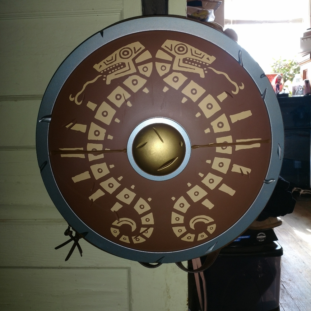 Zelda breath of the wild shield backpack